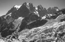 Mont Pelvoux and Glacier Blanc